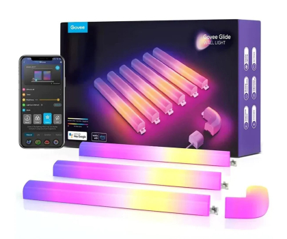 Inteligentne oświetlenie GOVEE Panele LED H6062 Glide Wall (6+1) RGBIC
